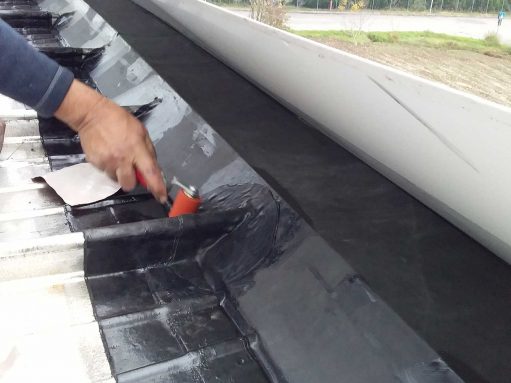 Copertura capannone concessionaria in epdm aa coperture