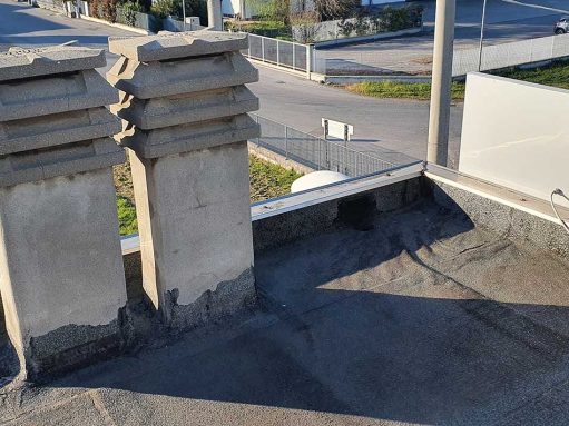 Copertura industriale in epdm camino aa coperture